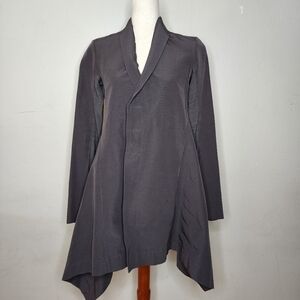 Rare Rick Owens Avant‎ Garde Cotton Blend Flare Coat